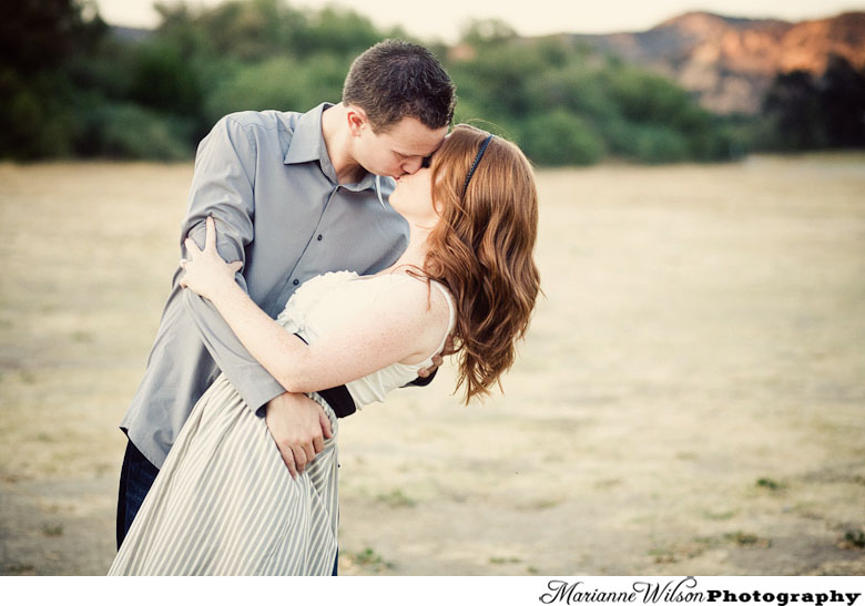 Paramount Ranch Engagement Session