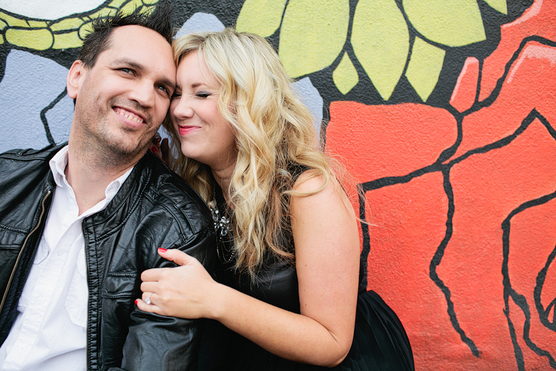 Venice beach engagement photos