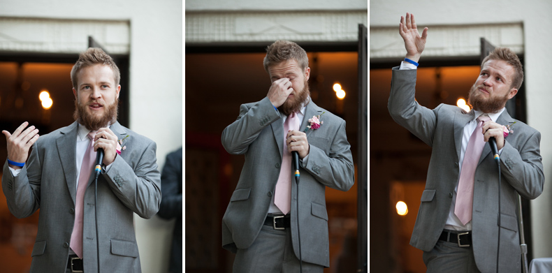 Great groomsman toast photos