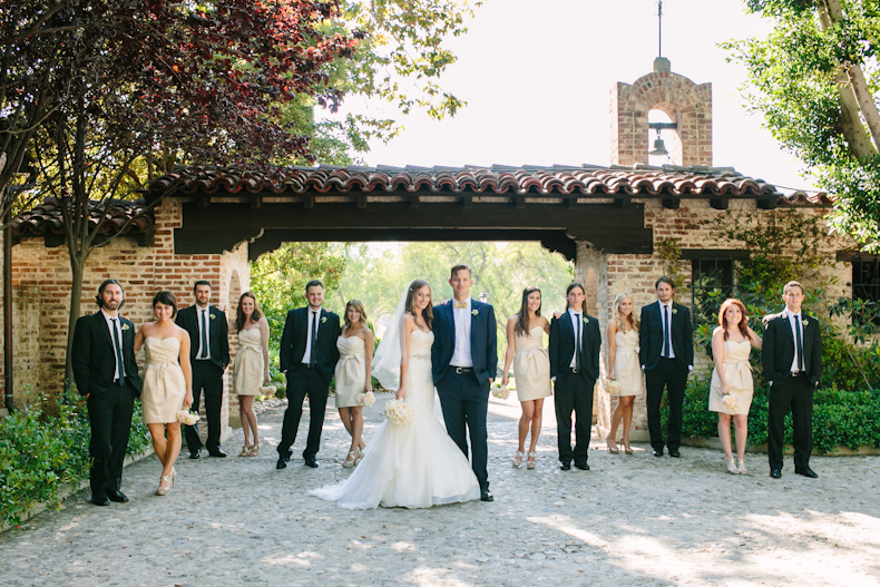 Bridal party at Hummingbird Nest Ranch || Marianne Wilson Photography
