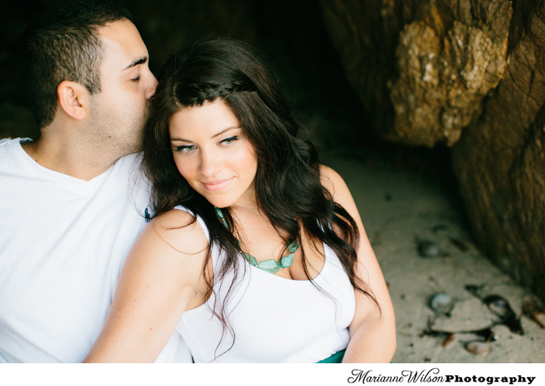 Cassy + Chris: Beach Engagement Session