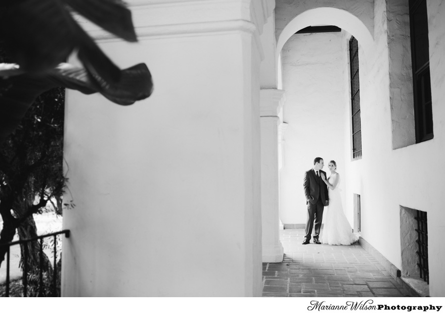 Maygan + Steve: Santa Barbara Courthouse