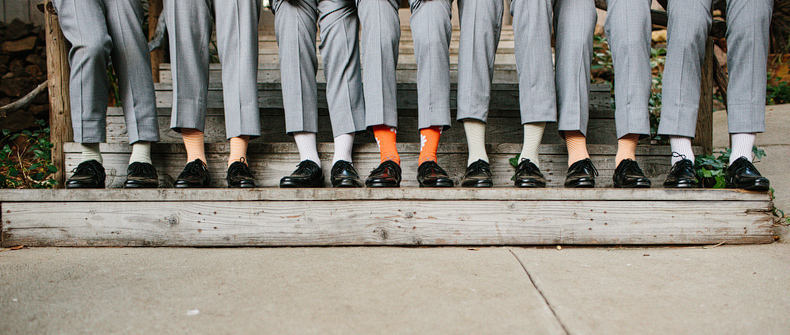 This is a groom and groomsmen socks detail photo.