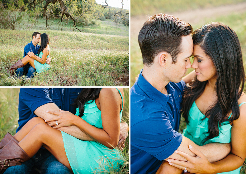 Engagement session in a field