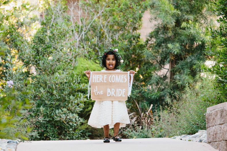 This is the most adoreable flower girl ever.