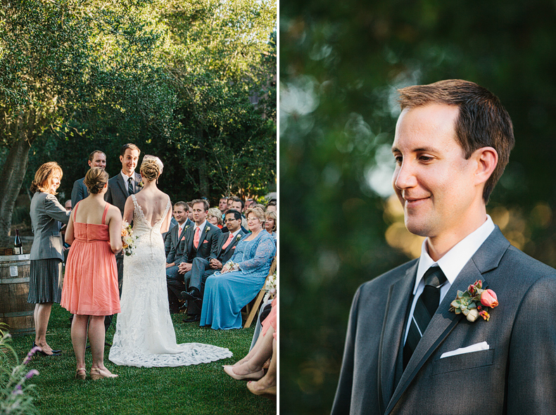 These are photos from the Firestone Vineyard wedding ceremony.