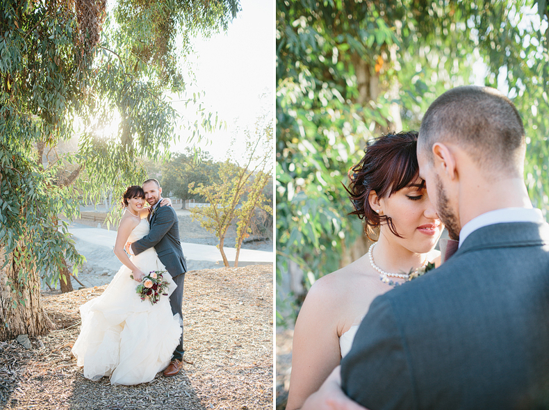 Husband and wife looking awesome in gorgeous light!