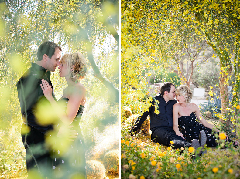 It is like it is snowing yellow flowers on Danya and Trevor! It made our little photographer hearts go pitter patter.