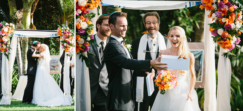 The Groom is trying to release some very reluctant butterflies from that box!