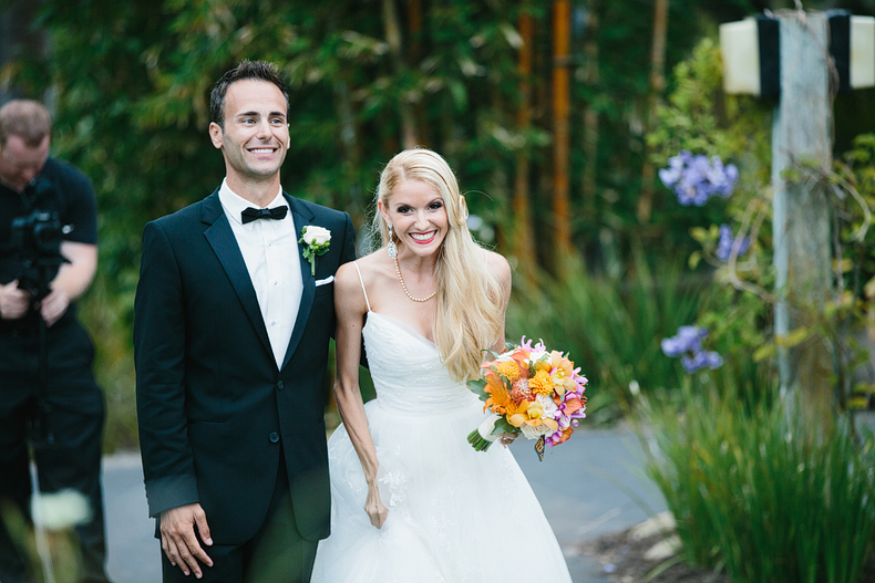 Santa Barbara Zoo wedding photography.