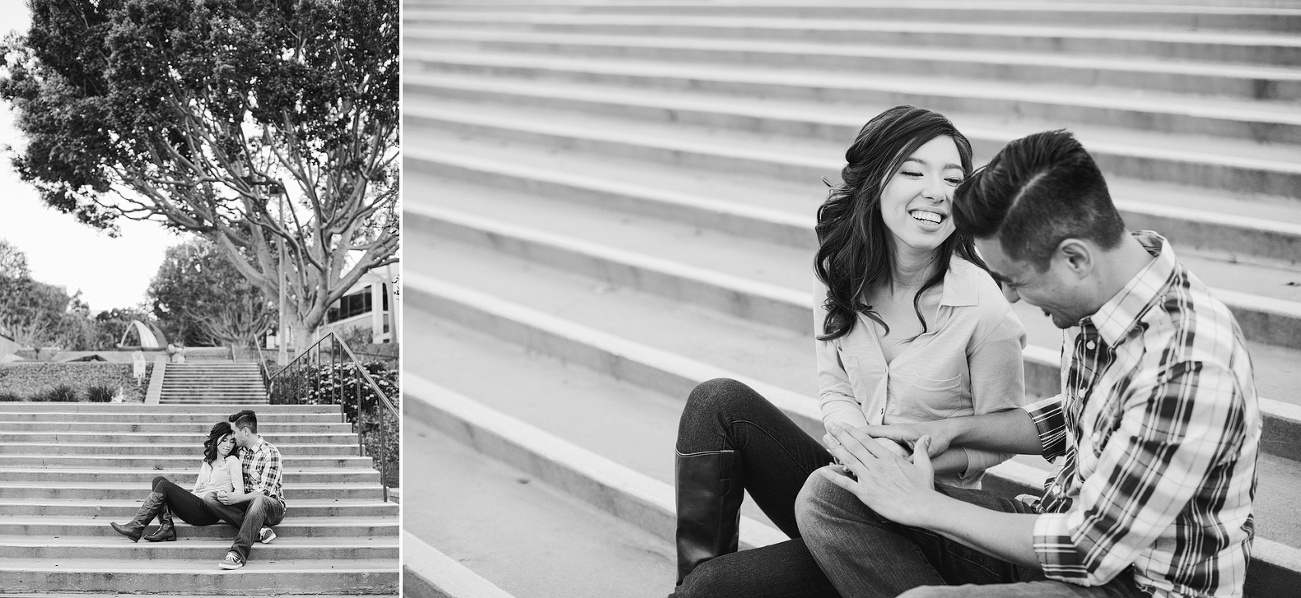 Cal State Long Beach Engagement: Theresa + Alex