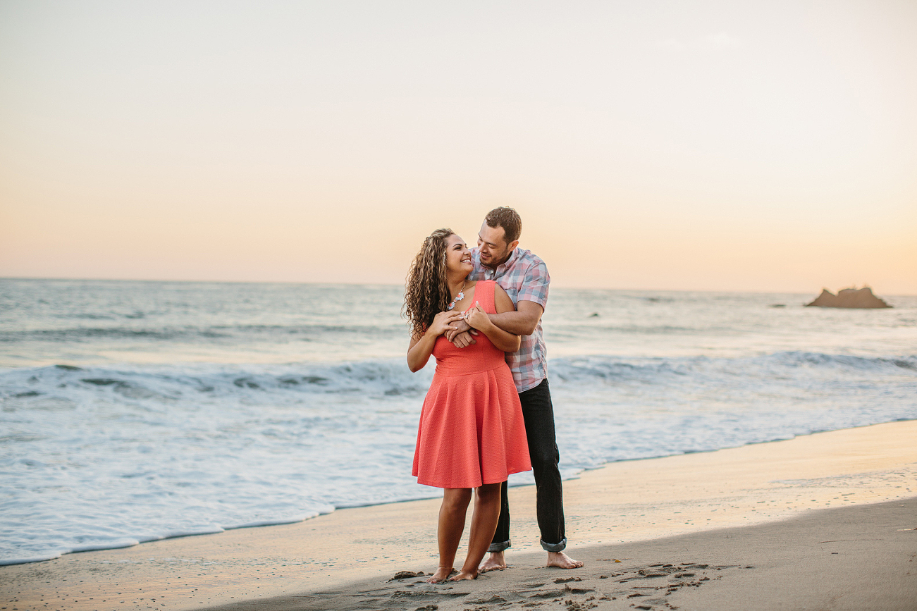 Malibu Engagement Session: Nikki + Juan