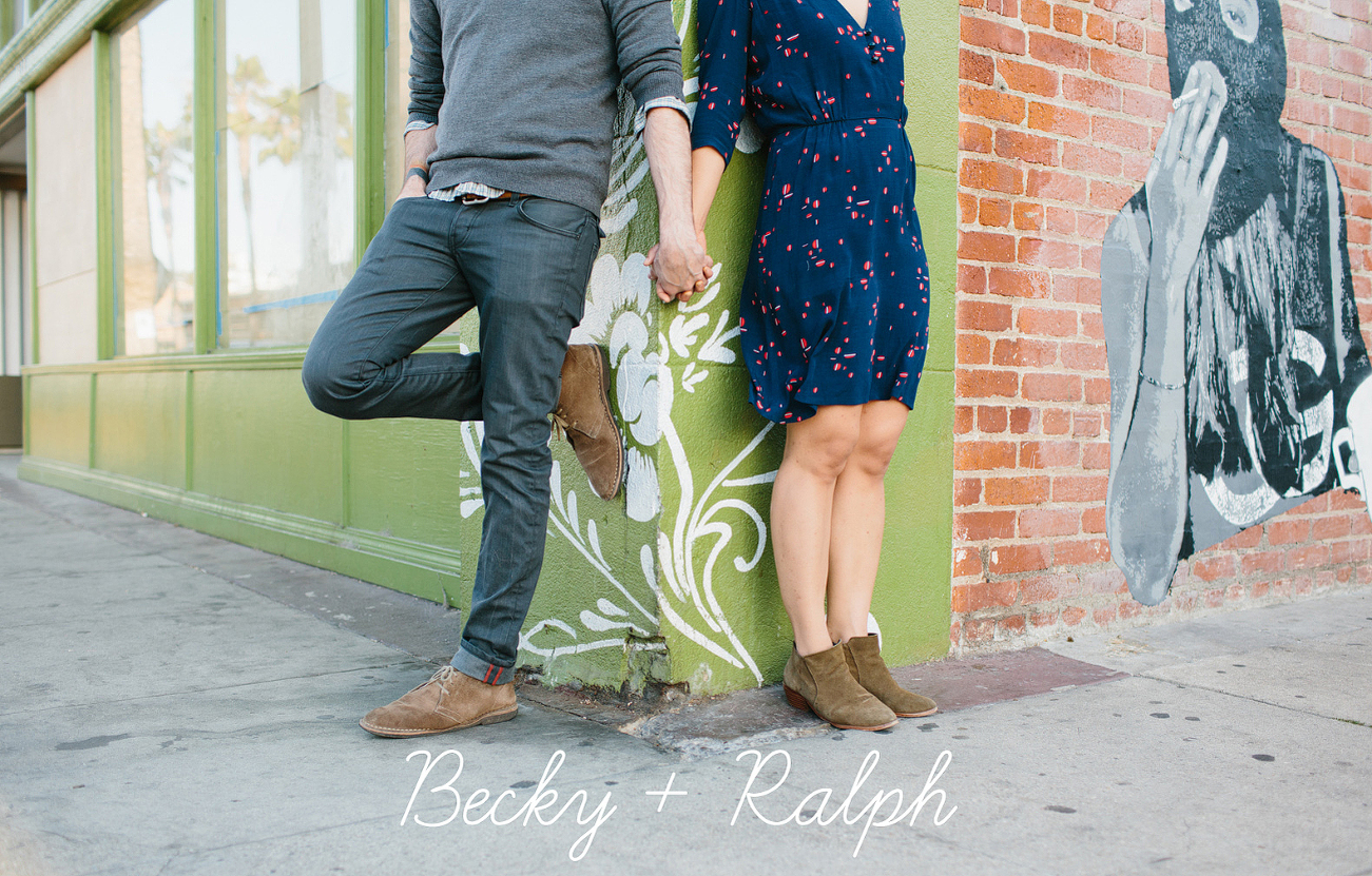 Abbott Kinney Engagement Session