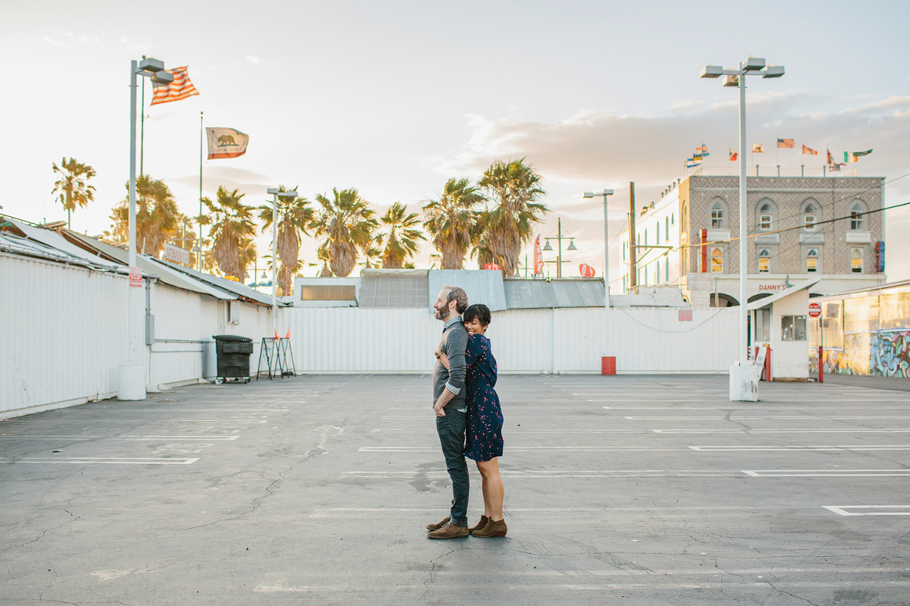 Abbott Kinney Engagement Session