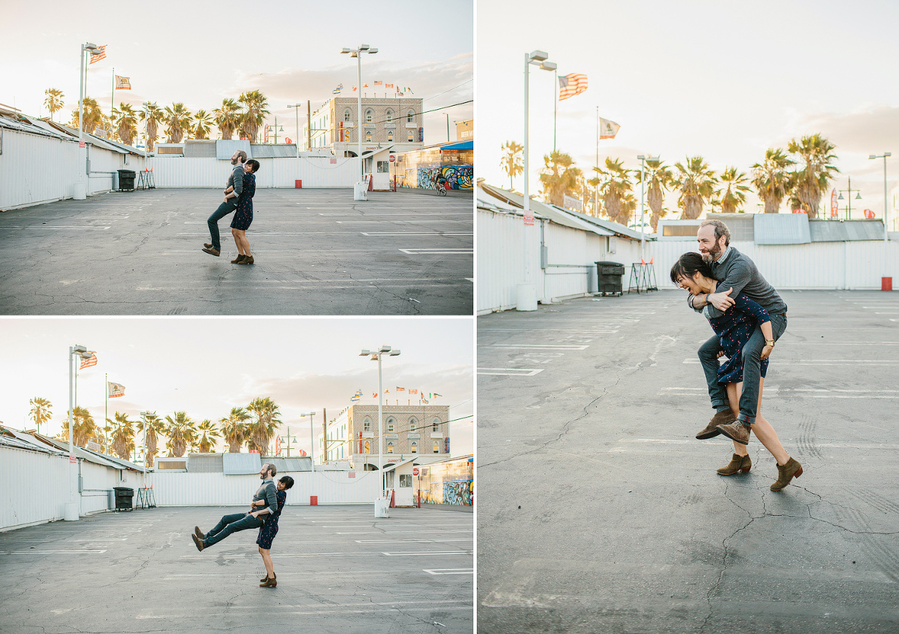 Abbott Kinney Engagement Session