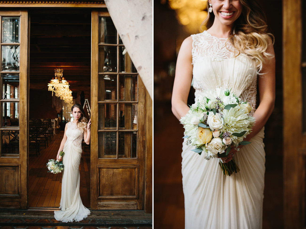 These are photos of Alannah and her flowers.