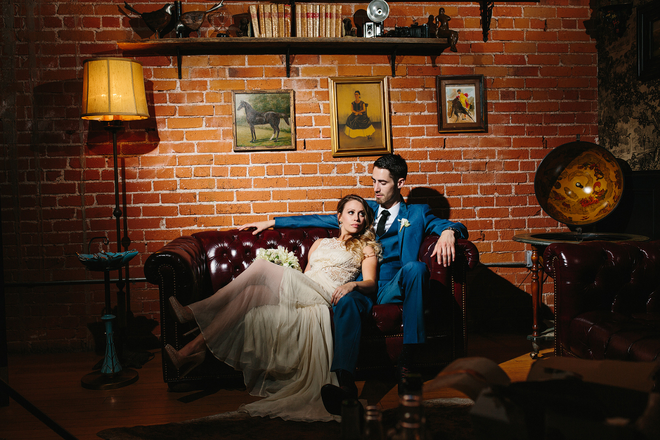 Alannah and Evan are chilling on the couch.