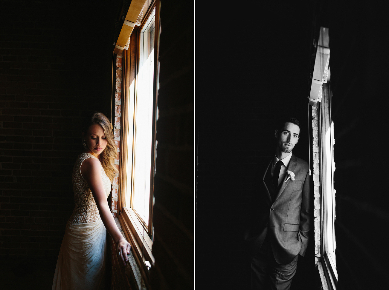 These are photos of Alannah and Evan in front of the window light.