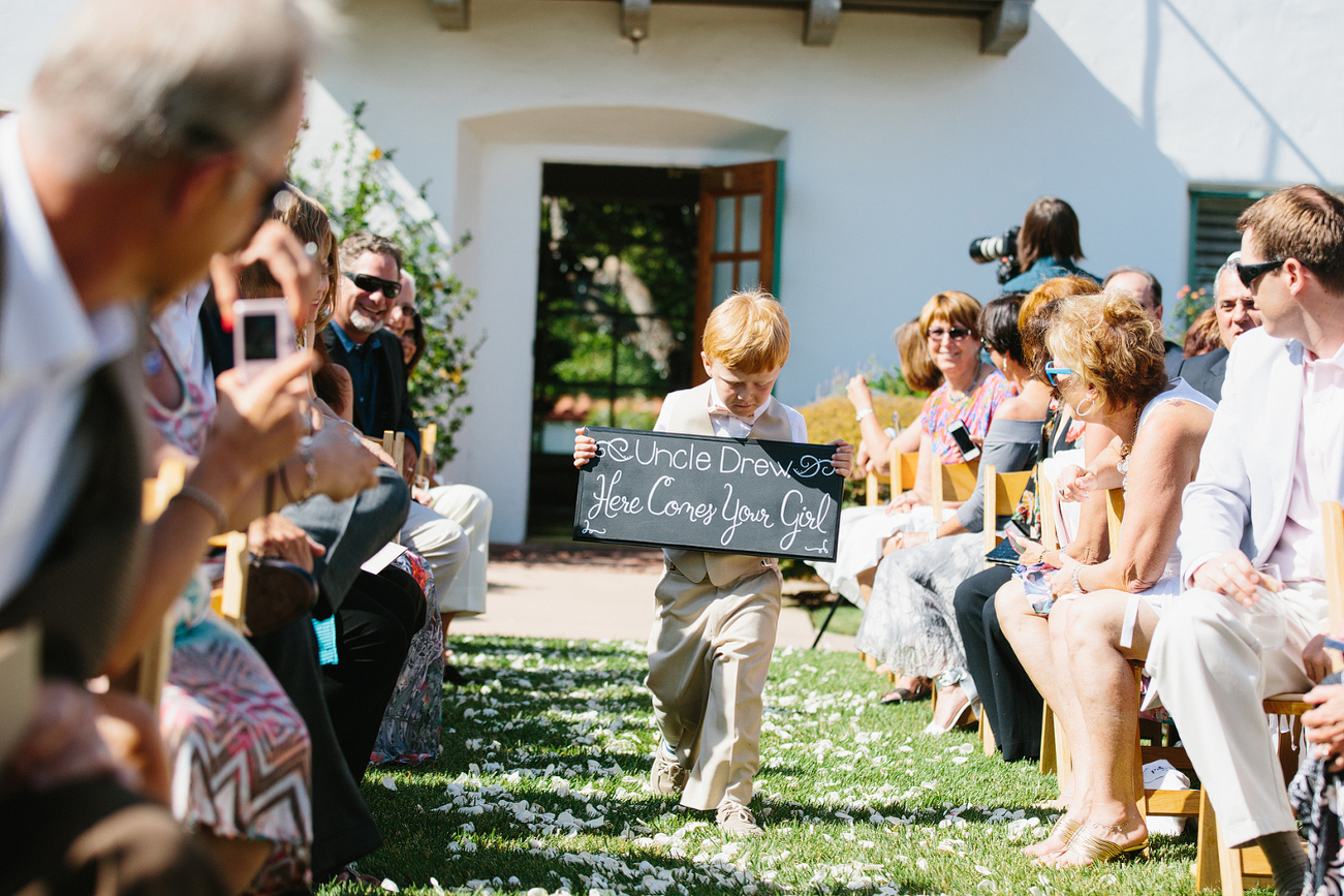 Here is the ring bearer being adorable again.