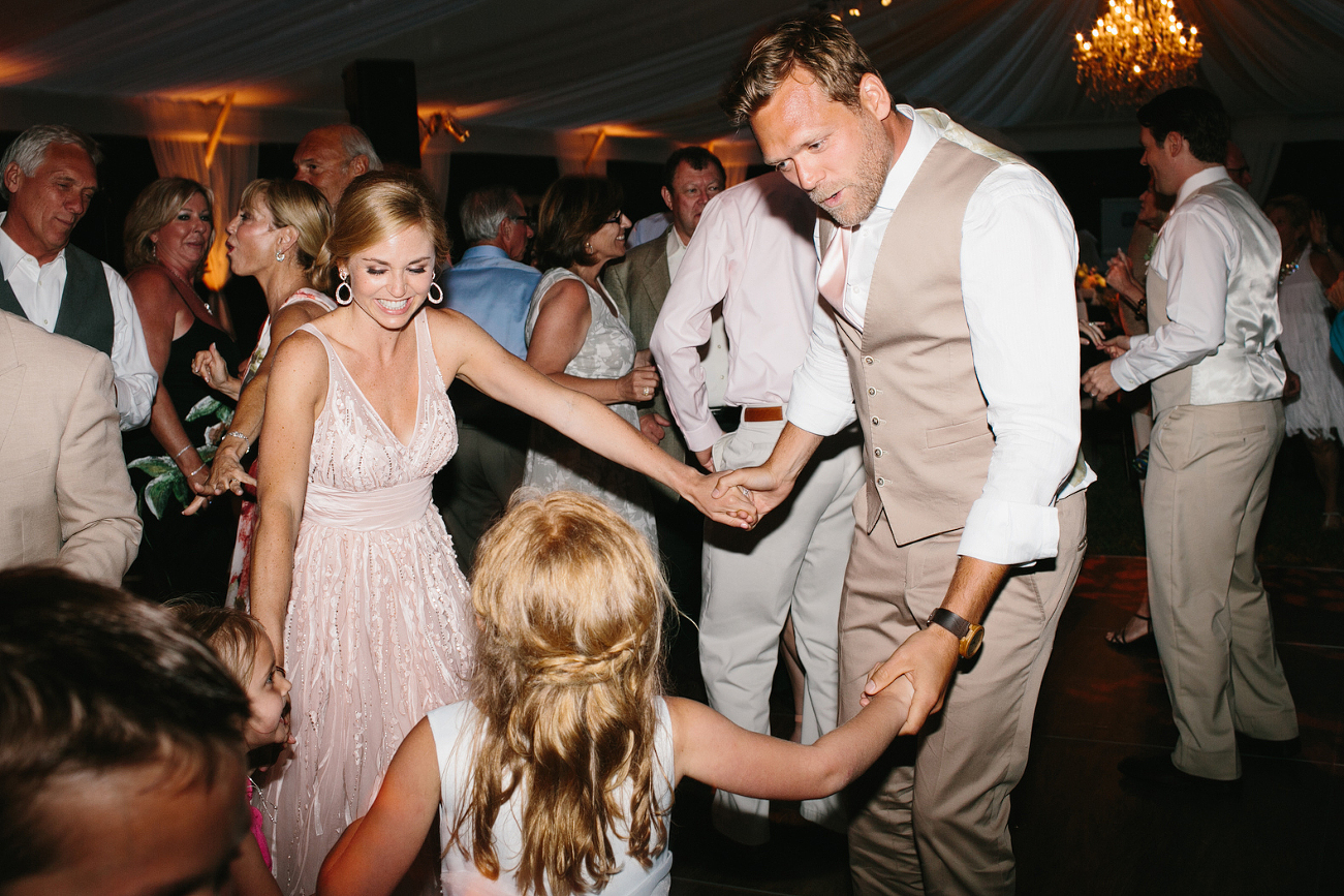 This is a photo of Jess and Drew dancing at their reception.