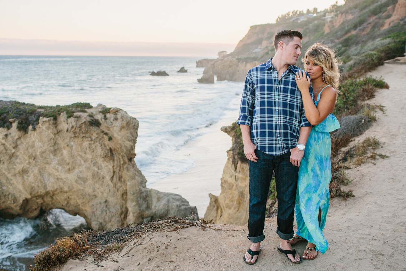 Rustic Beachy enaggement: Ali + Mike