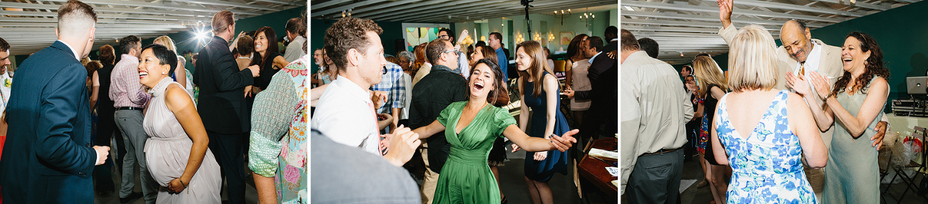 These are some quick dancing photos before dinner was served at the reception.