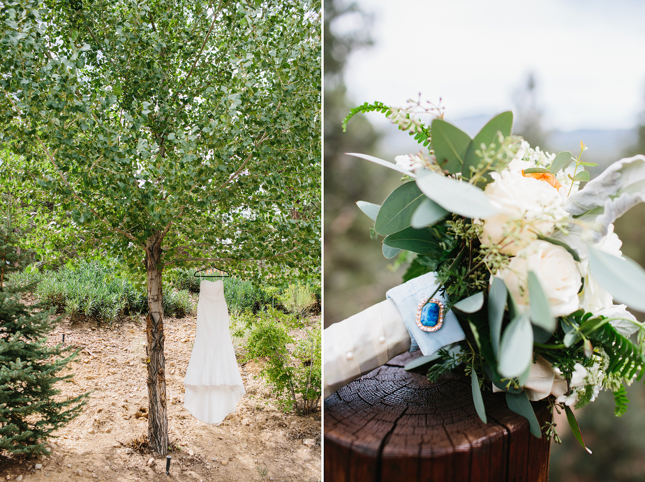 These are details of the flowers and dress.