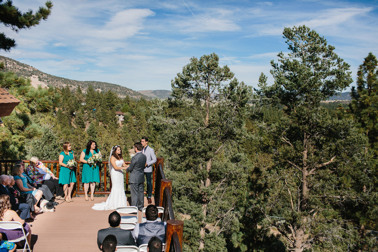 Big Bear wedding photography.