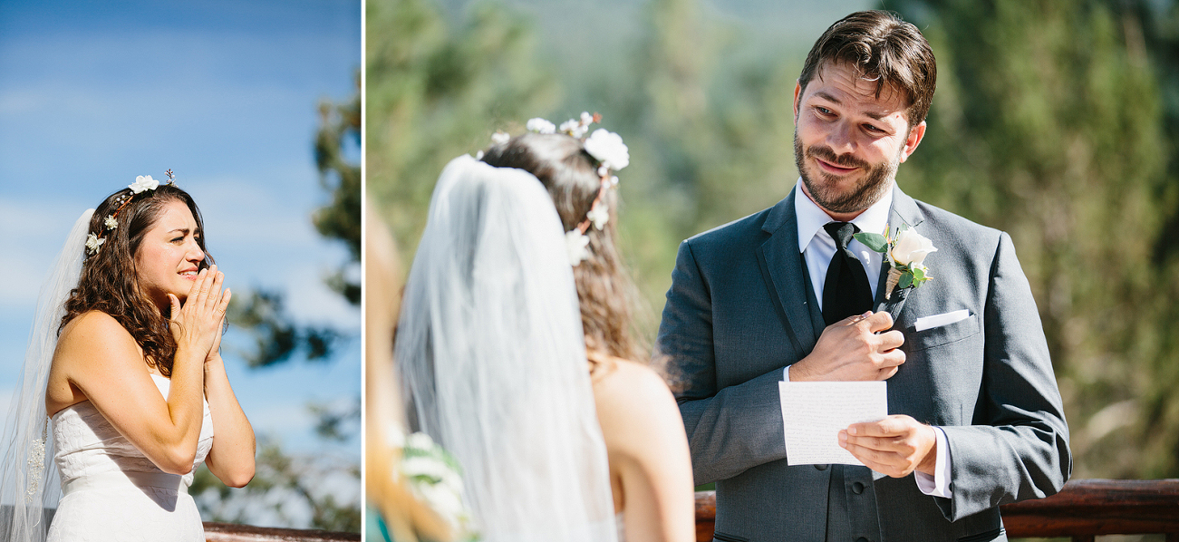 Big Bear wedding photography.