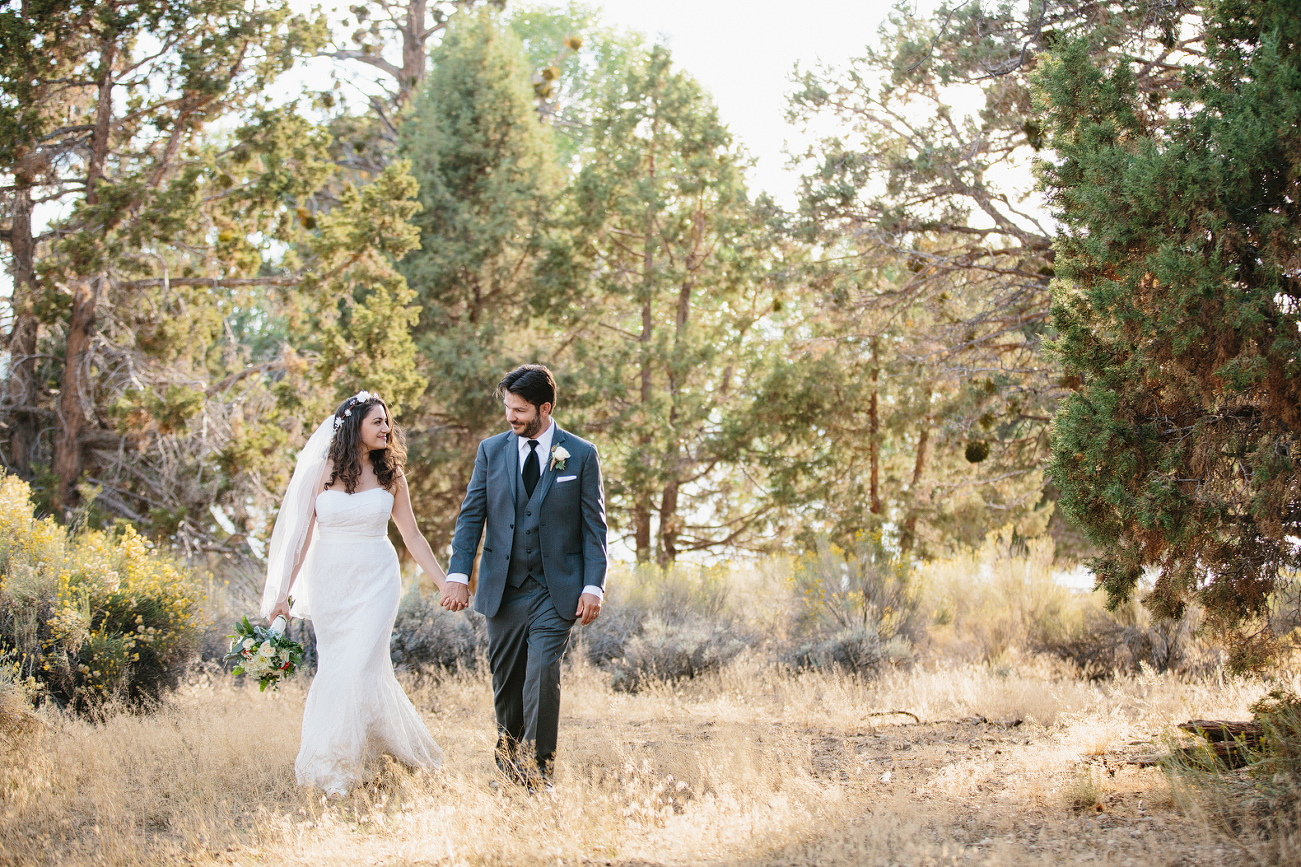 Big Bear Lake wedding photography.