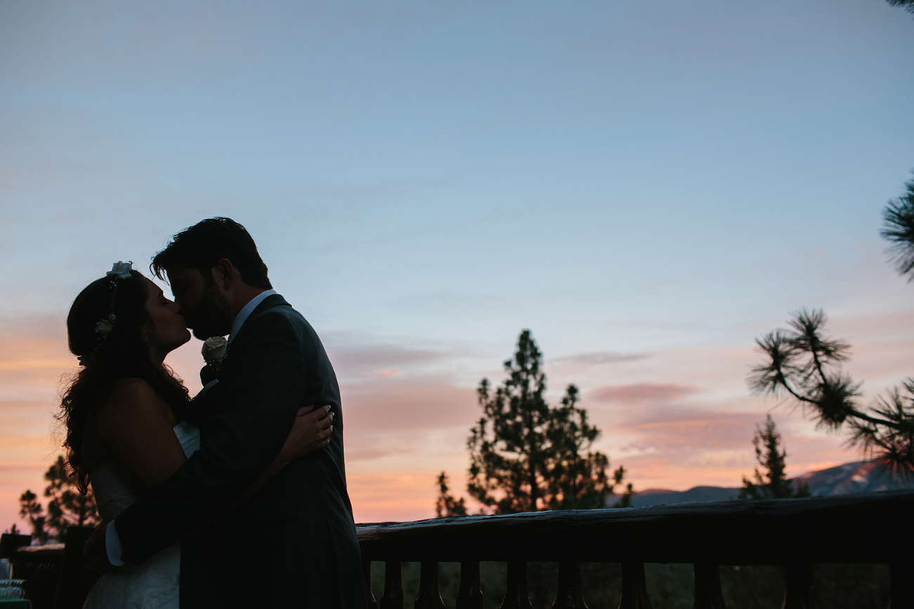 Big Bear Lake wedding photography.