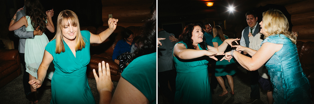 More dancing time at the reception.