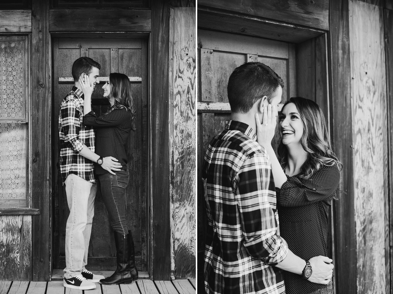 Rustic Engagement Photography