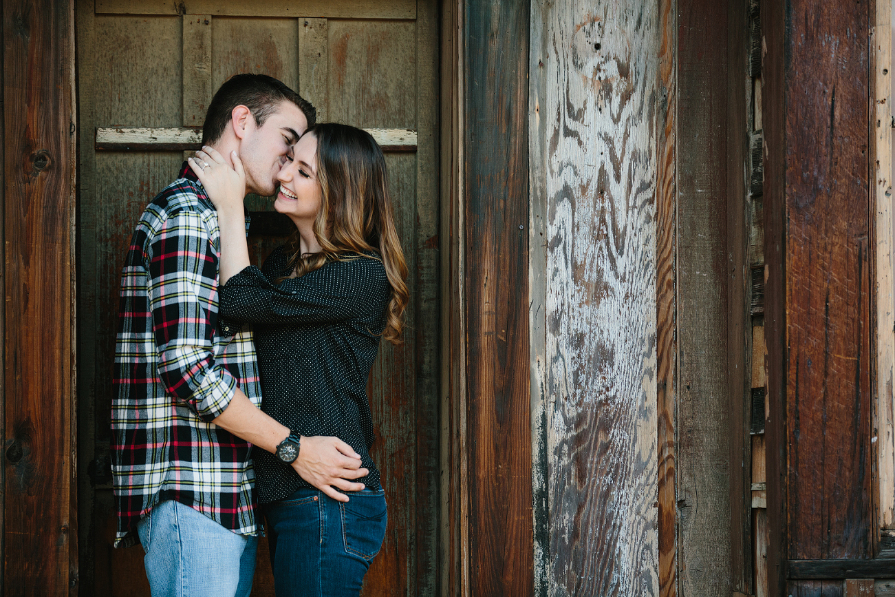 Rustic Engagement Photography