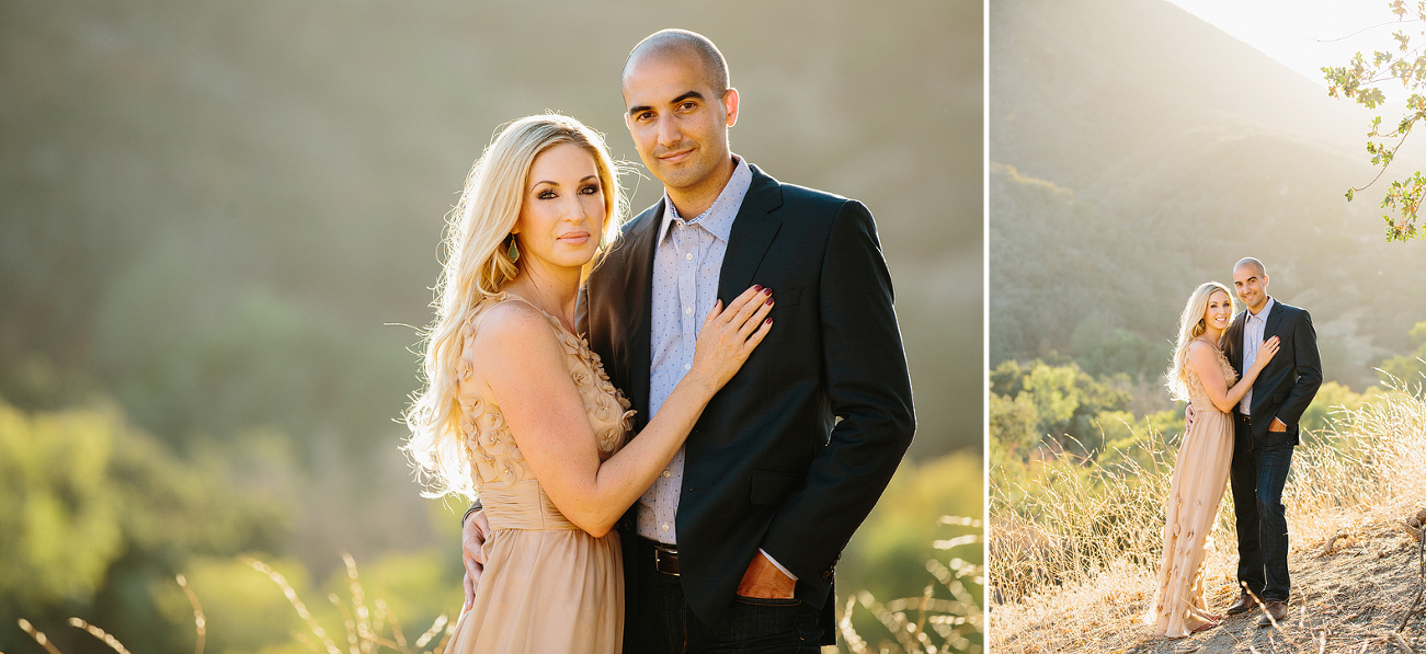 Glamerous Beach and Hills Engagement: Sidney + Steve