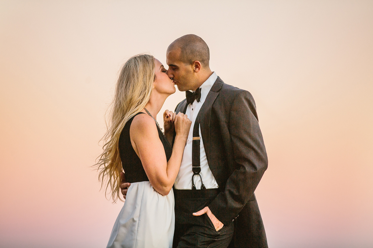 Glamerous Beach and Hills Engagement: Sidney + Steve