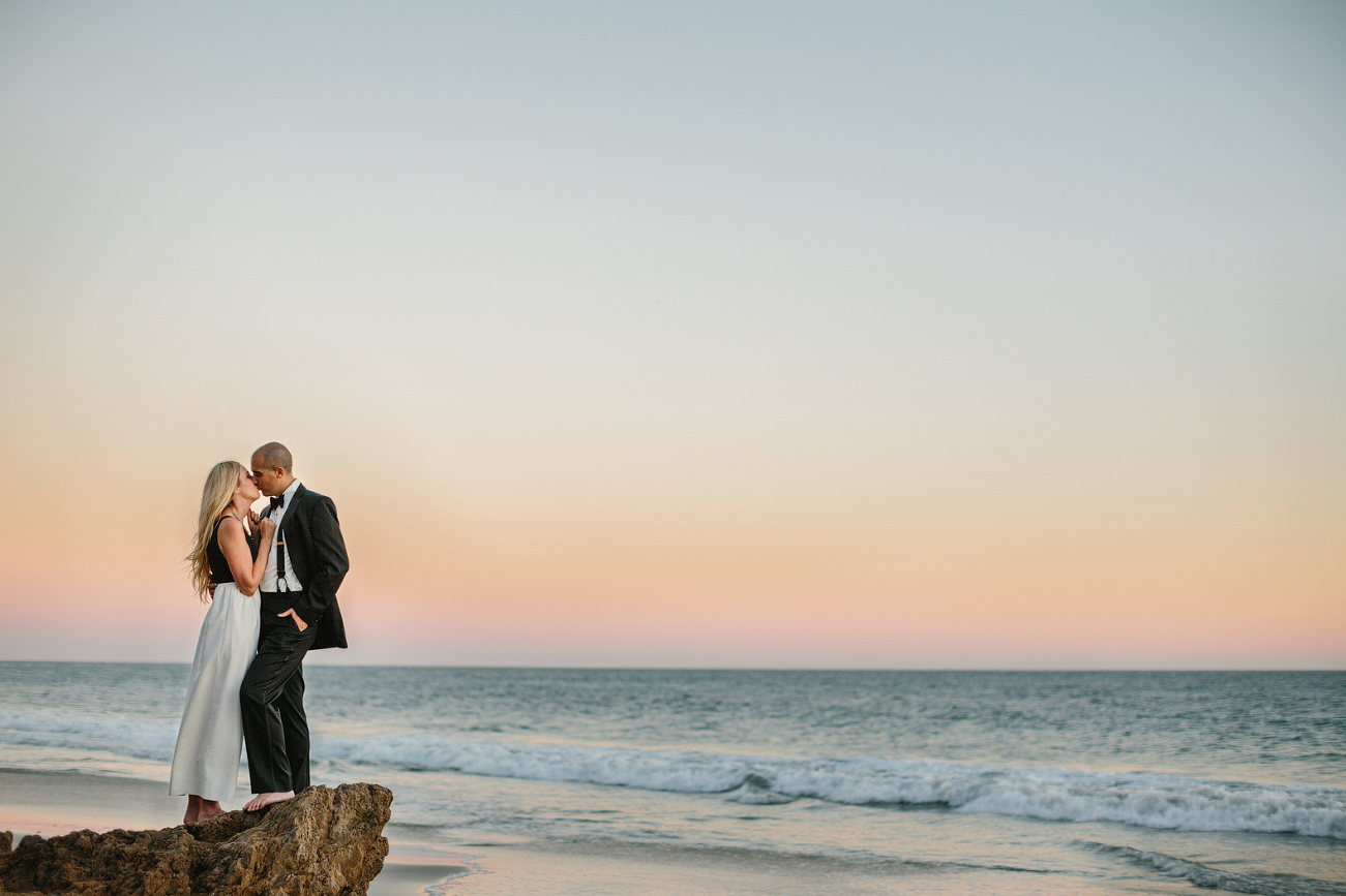 Glamerous Beach and Hills Engagement: Sidney + Steve