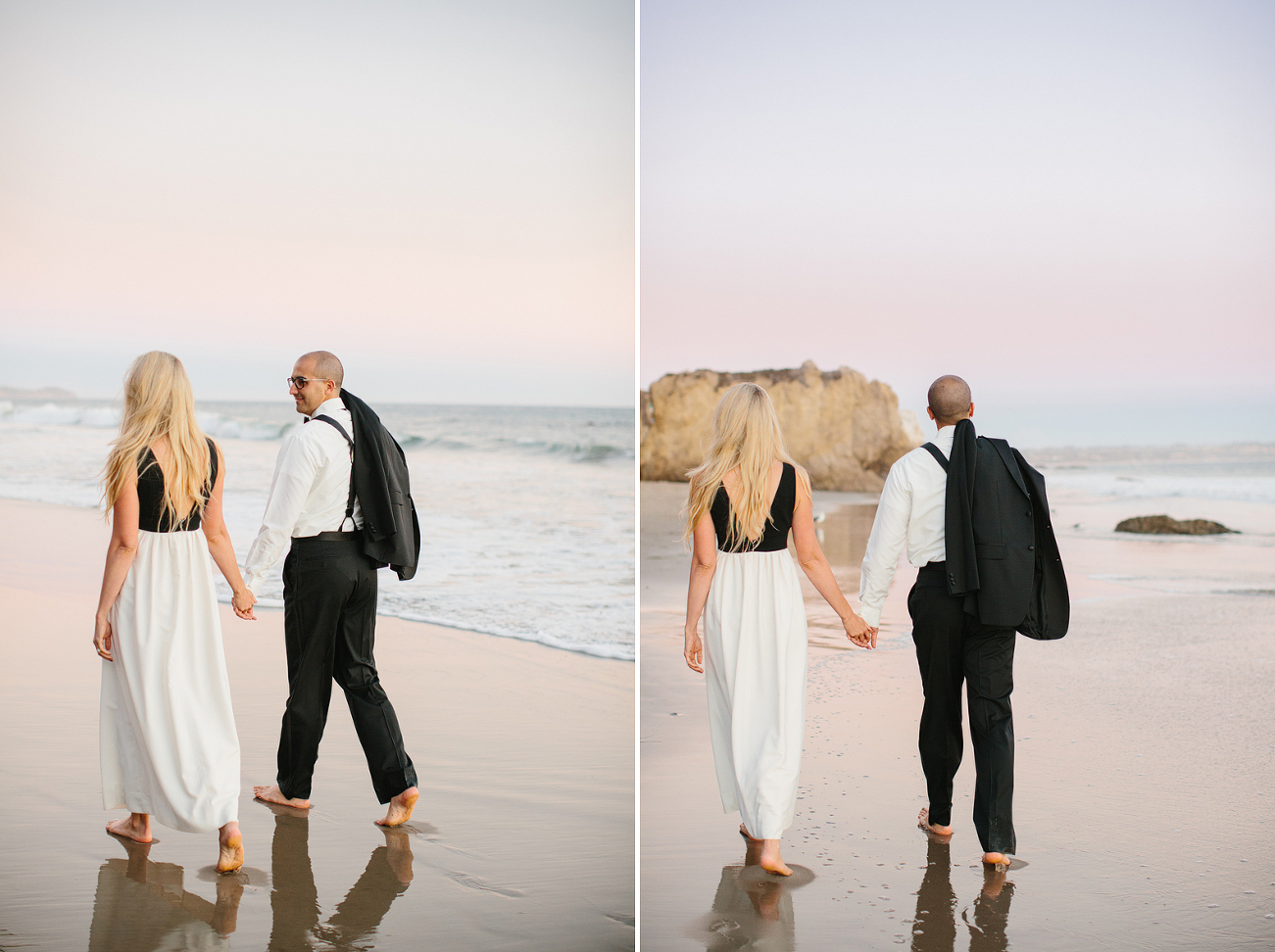 Glamerous Beach and Hills Engagement: Sidney + Steve