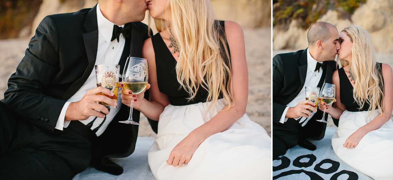 Glamerous Beach and Hills Engagement: Sidney + Steve