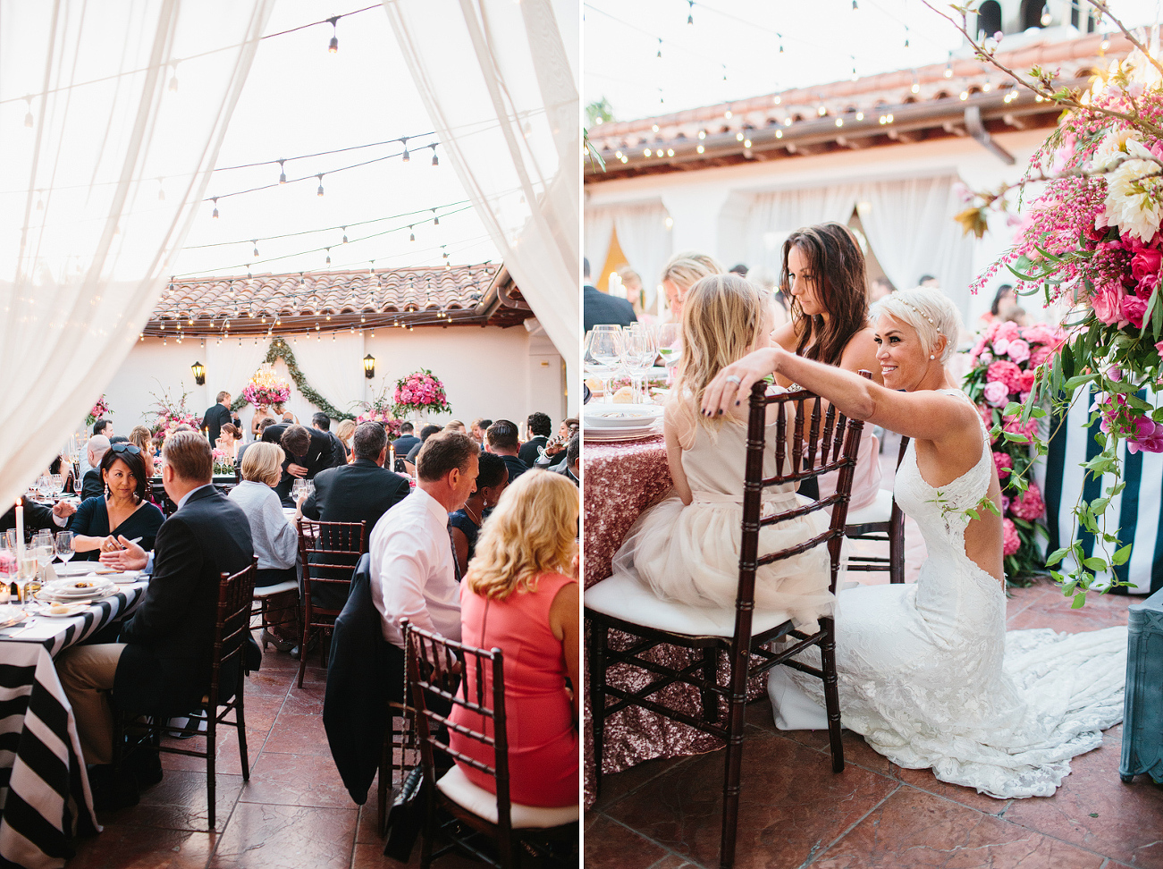 Rachel and Mike are really social. It was great seeing them interact so much with their guests.