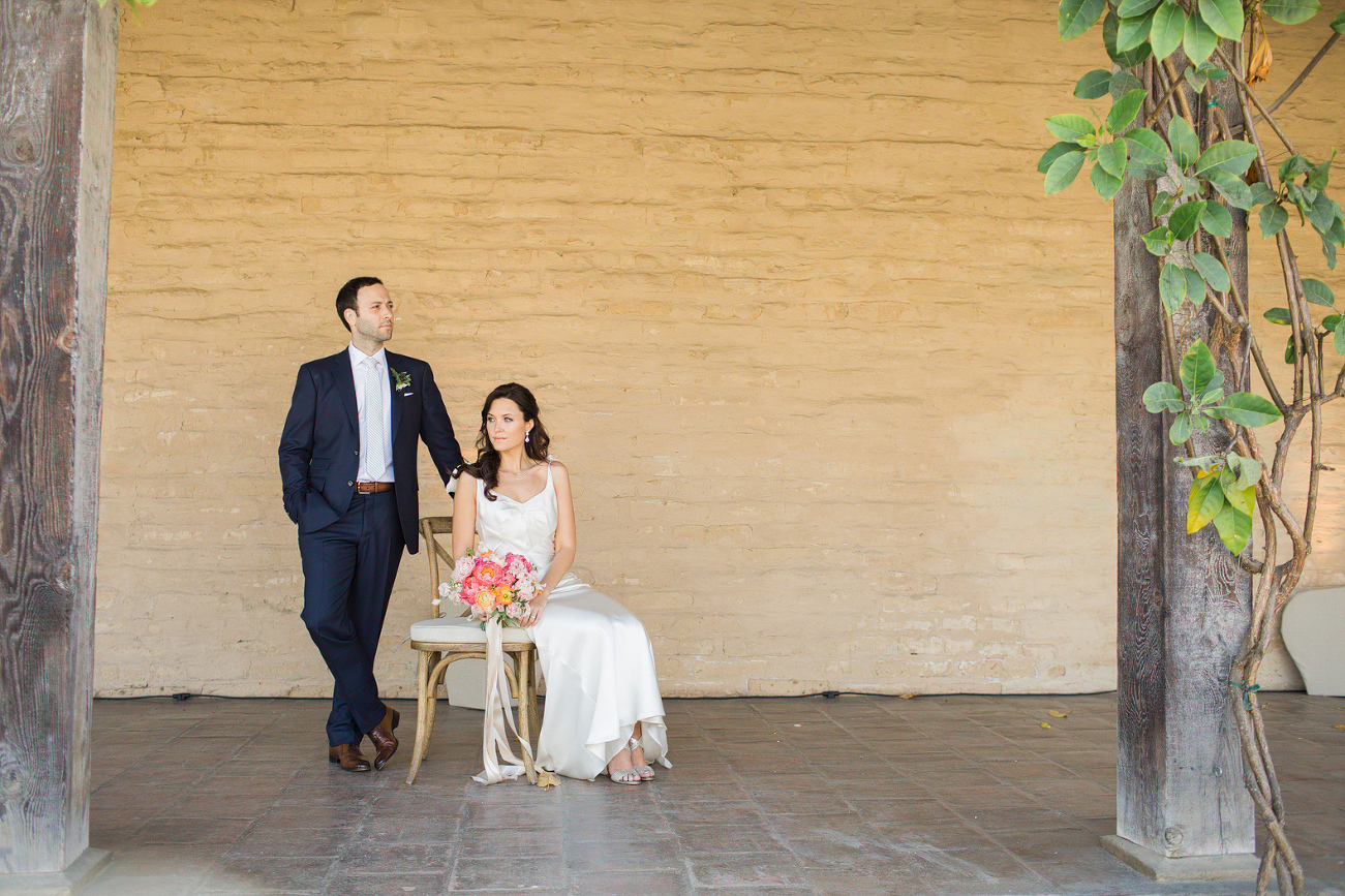 Santa Barbara Historical Museum Wedding.