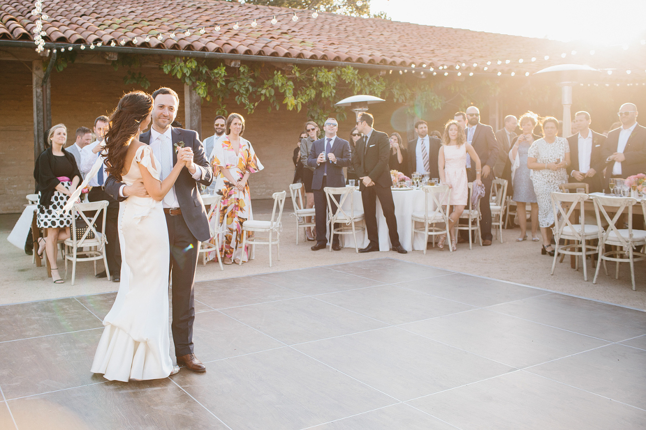 Katy and Andrew dancing as husband and wife. 