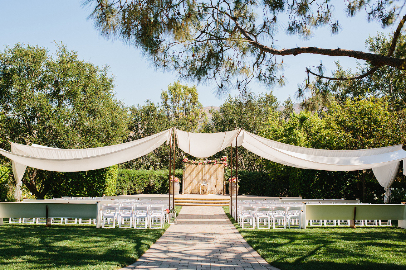 Here is a photo of the ceremony site at Maravilla Gardens. 