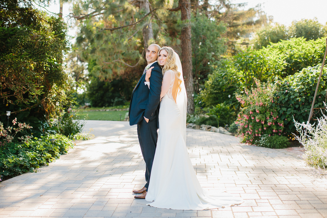 This is a photo of Sidney and Steve at Maravilla Gardens. 