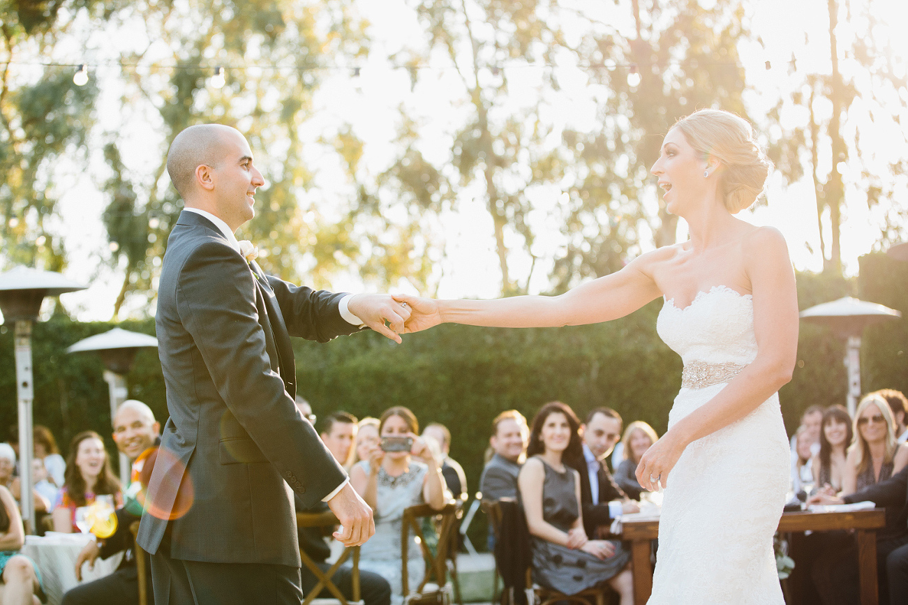 This is a photo from the bride and groom