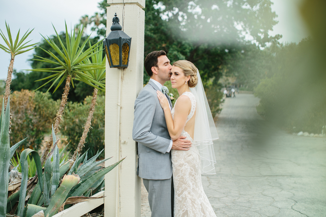 A gorgeous photo of the bride and groom. 