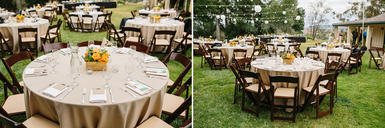 Here are photos of the reception space. 