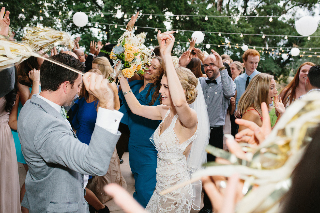This is a photo of the bride and groom dancing during their reception. 