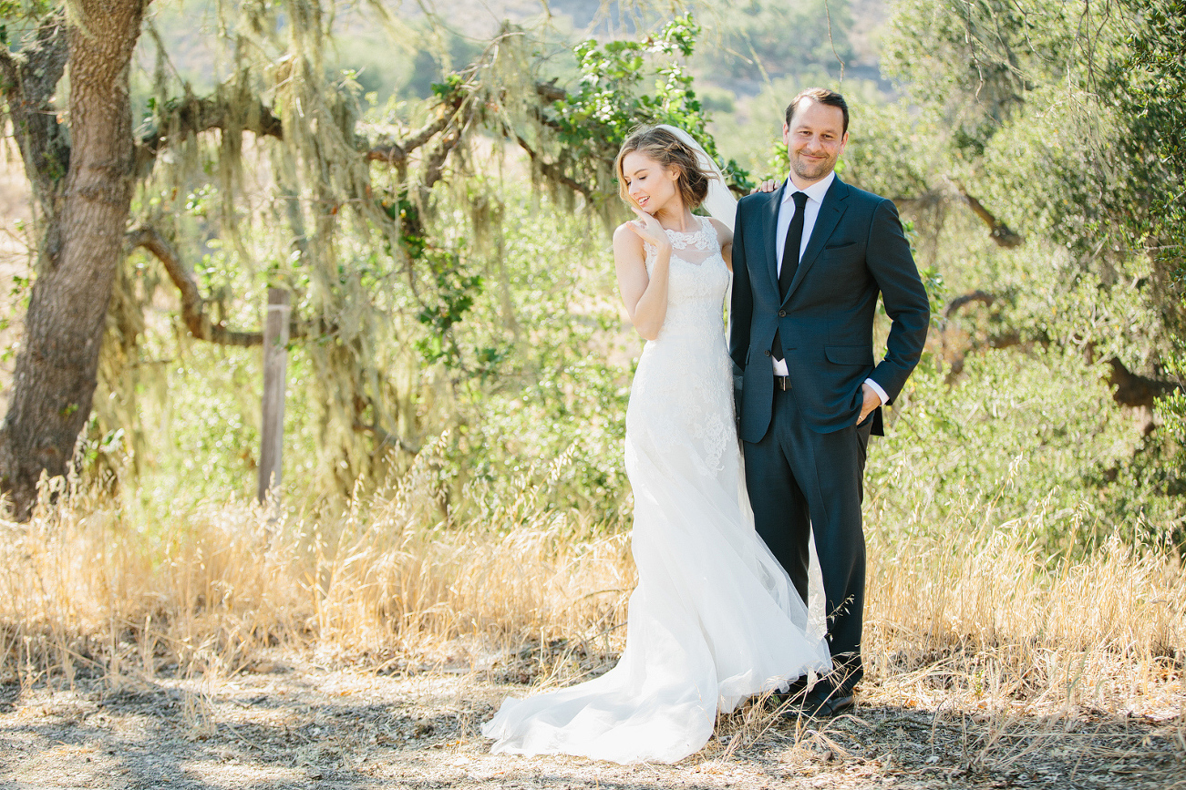 Caitlin and Dan at Crossroads Estate. 