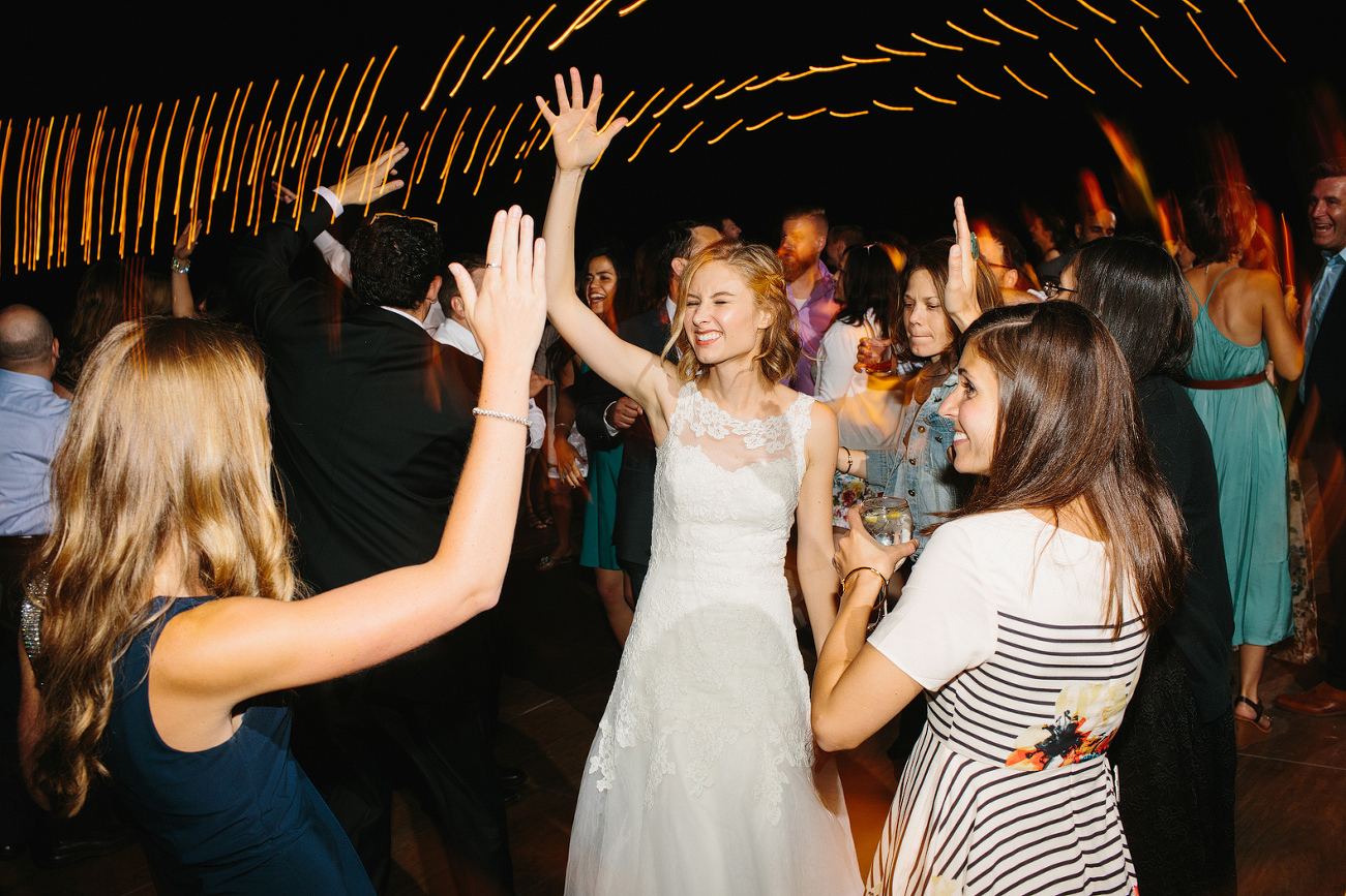 Dancing during the reception. 